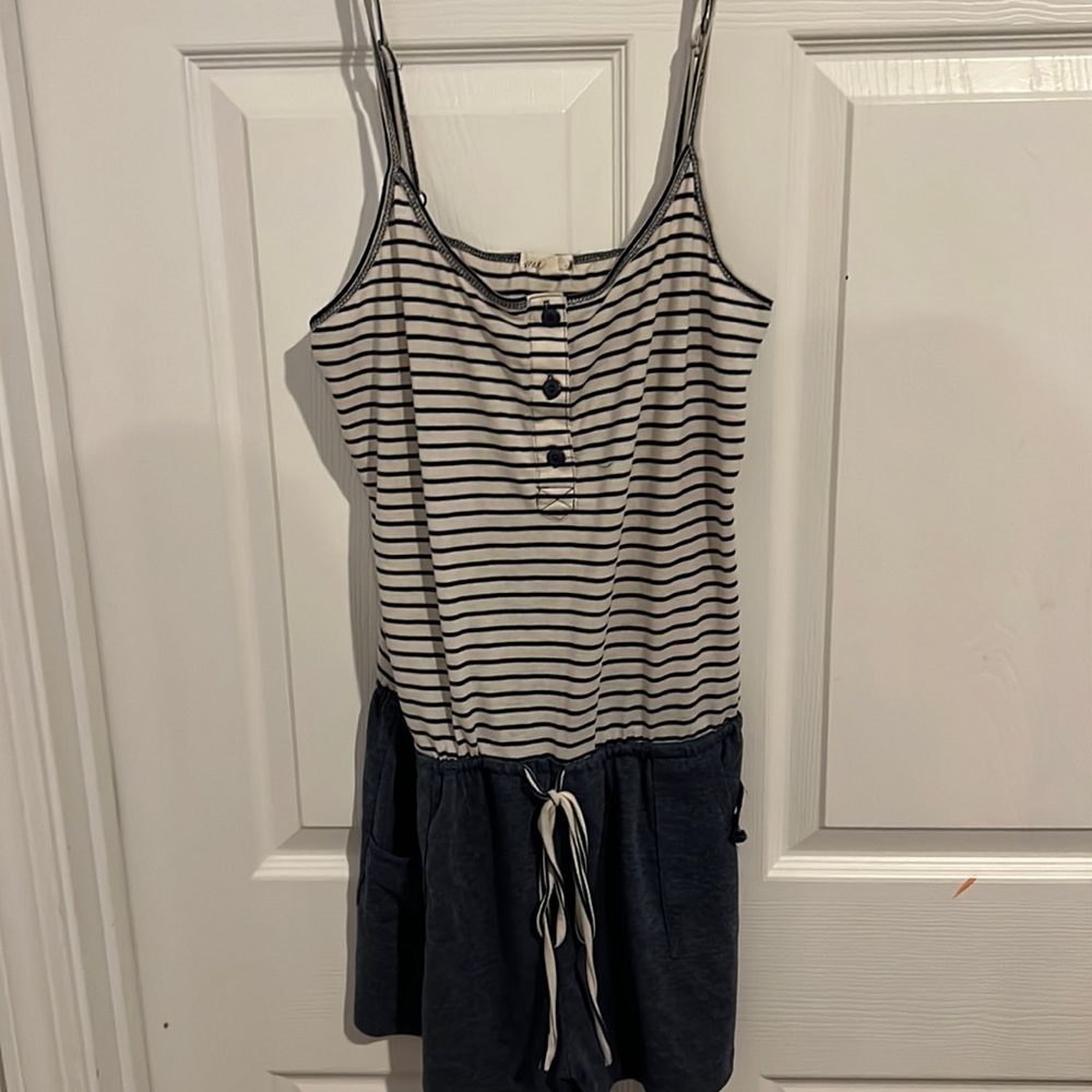 L Mine Romper with pockets